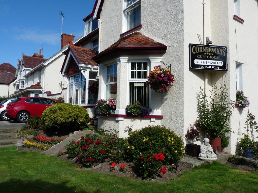 Cornerways Guest House Llandudno Exterior foto